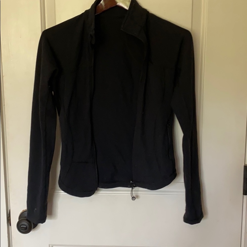 Lululemon black zip up